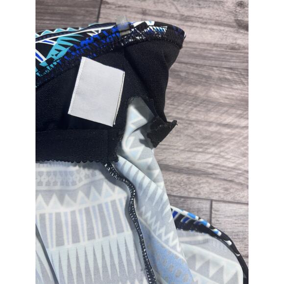 Jag Tankini Top Large‎ Tribal Geo High Neck Beach Resort Cruise Vacation - Picture 7 of 7